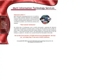 Murtiinfotech.com(Murti Information Technology) Screenshot