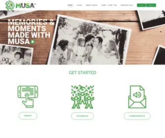 Musa.com(Meeting Place for Memorable Moments by MUSA) Screenshot