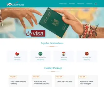 Musafirevisa.com(UAE Visa Online) Screenshot