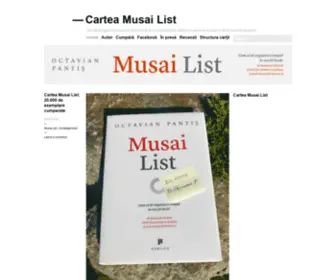 Musailist.ro(Musailist) Screenshot
