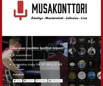 Musakonttori.fi(Julkaisemme) Screenshot