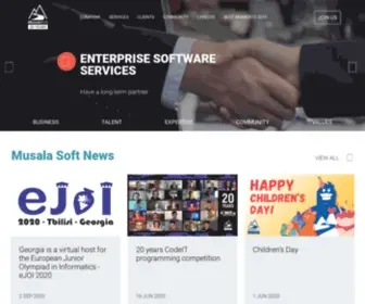 Musala.com(Musala Soft) Screenshot