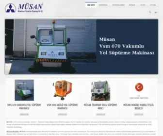 Musan.com.tr(Müsan) Screenshot