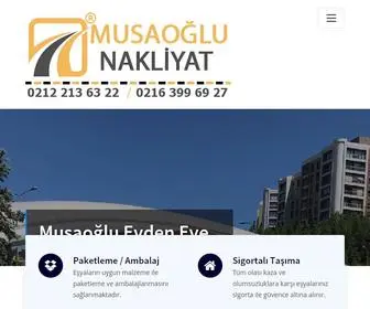 Musaoglunakliyat.com.tr(Musaoğlu Nakliyat @) Screenshot