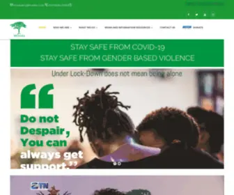 Musasa.co.zw(Organisation against gender based violence) Screenshot