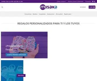 Musaxa.com(Regalos personalizados originales y divertidos) Screenshot