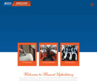 Muscatupholstery.com(Best Upholstery services in Oman) Screenshot