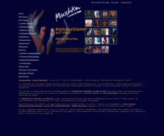 Muschka.de(Atelier Muschka) Screenshot