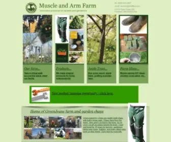 Muscleandarmfarm.com(Muscle and Arm Farm Home) Screenshot