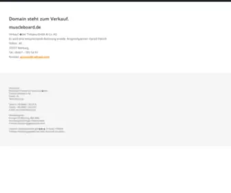 Muscleboard.de(Domain steht zum Verkauf) Screenshot