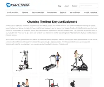 Muscleburners.com(Choosing The Best Exercise Equipment) Screenshot