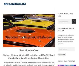 Musclecarlife.com(Best Muscle Cars) Screenshot