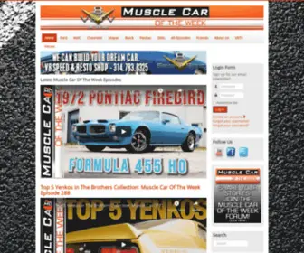 Musclecaroftheweek.com(V8 Speed and Resto Shop) Screenshot