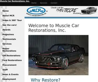 Musclecarrestorations.com(Muscle Car Restorations) Screenshot