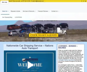 Musclecartransport.com(Top-Rated Auto Transport Company) Screenshot