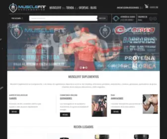 Musclefitsuplementos.com(Suplementos Deportivos) Screenshot