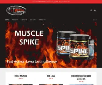 Musclefortress.com(Muscle Fortress Online Store) Screenshot