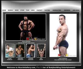 Musclegallery.com(Muscle men photos) Screenshot