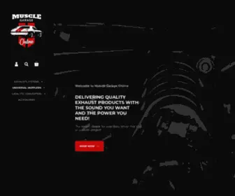 Musclegarageonline.com.au(Muscle Garage Online) Screenshot