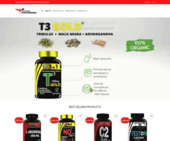 Musclegoodness.com(MuscleGoodness Nutricion Deportiva Especializada) Screenshot