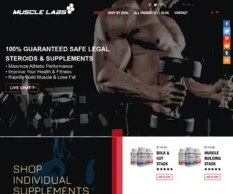 Musclelabsusa.com(Legal Steroids) Screenshot