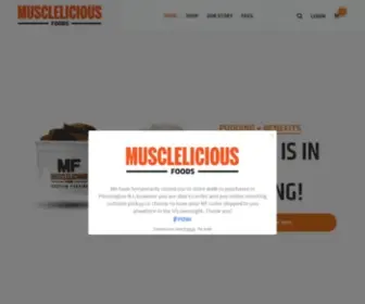 Muscleliciousfoods.com(Pereira's Nutrition) Screenshot