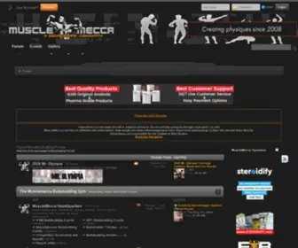 Musclemecca.com(MuscleMecca Bodybuilding Forums) Screenshot