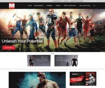 Musclemediamagazine.com(Musclemediamagazine) Screenshot