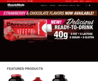 Musclemedsonline.com(MuscleMeds) Screenshot