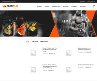 Musclenutritions.com(Buy Online Original Body Building Supplements) Screenshot