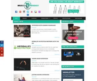 Muscleprodigy.com Screenshot