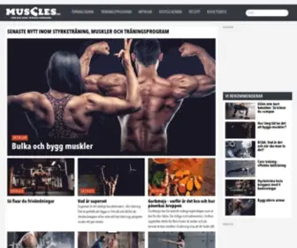 Muscles.se(Styrketräning) Screenshot