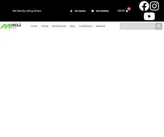 Muscleshopperu.com(Muscle Shop Perú) Screenshot