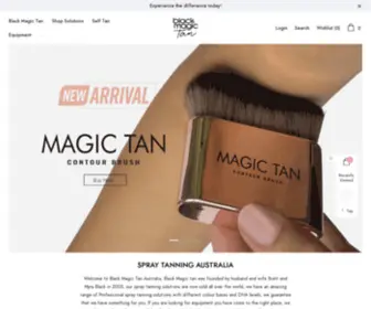 Muscletan.com(Spray Tanning) Screenshot