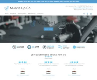 Muscleupco.com(Muscle Up Company) Screenshot