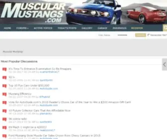 Muscularmustangs.com(Muscular Mustangs) Screenshot