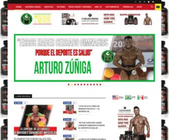 Musculosdemexico.com(Musculos de México) Screenshot