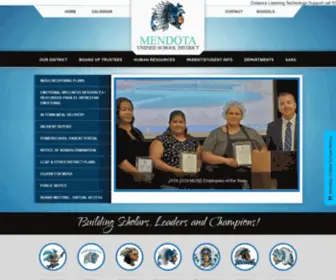 Musdaztecs.com(Mendota Unified School District) Screenshot