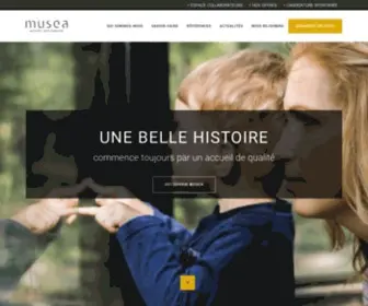 Musea-Accueil.com(Prestataire d'accueil culture) Screenshot