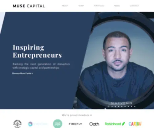 Musecapital.vc(Muse Capital) Screenshot