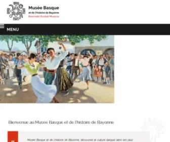 Musee-Basque.com(MUSEE BASQUE) Screenshot