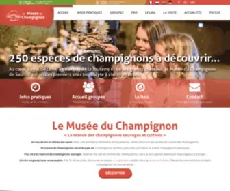 Musee-DU-Champignon.com(Musee DU Champignon) Screenshot