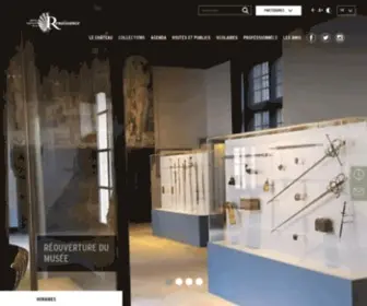 Musee-Renaissance.fr(Page d'accueil) Screenshot