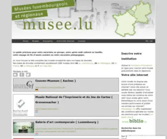 Musee.lu(Musee) Screenshot