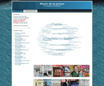 Museedelapresse.com(Musée) Screenshot