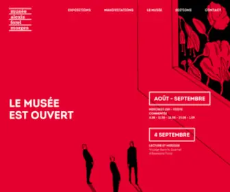 Museeforel.ch(Museeforel) Screenshot