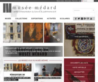 Museemedard.fr(Site) Screenshot