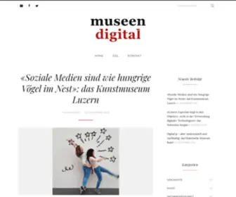 Museen-Digital.ch(Schweizer Museen) Screenshot