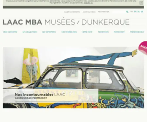 Musees-Dunkerque.eu(Musees Dunkerque) Screenshot
