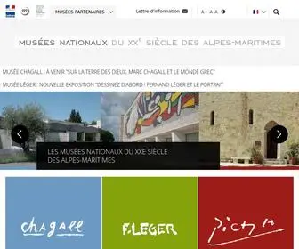 Musees-Nationaux-Alpesmaritimes.fr(Chagall) Screenshot